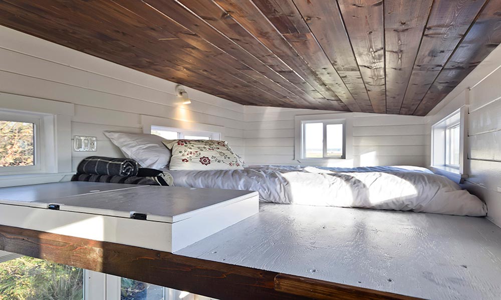 King Size Bedroom Loft - Custom House by Mint Tiny Homes