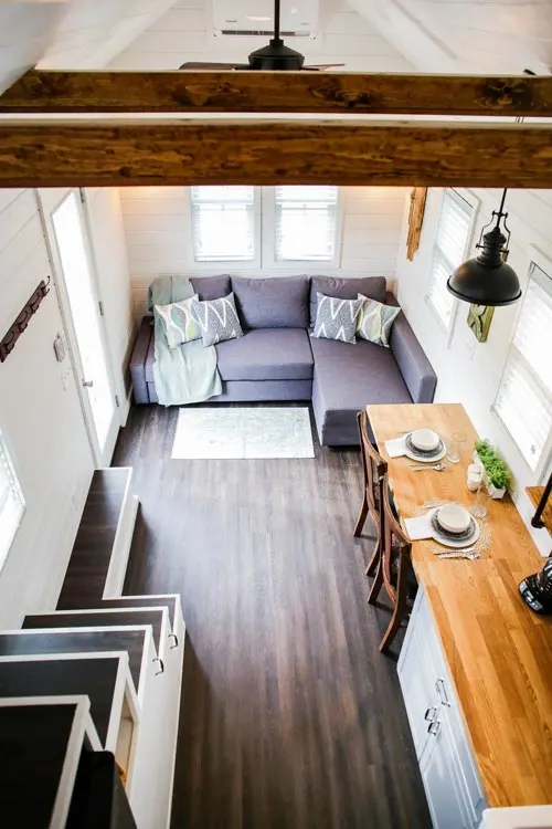 View From Loft - Modern Take Two by Liberation Tiny Homes