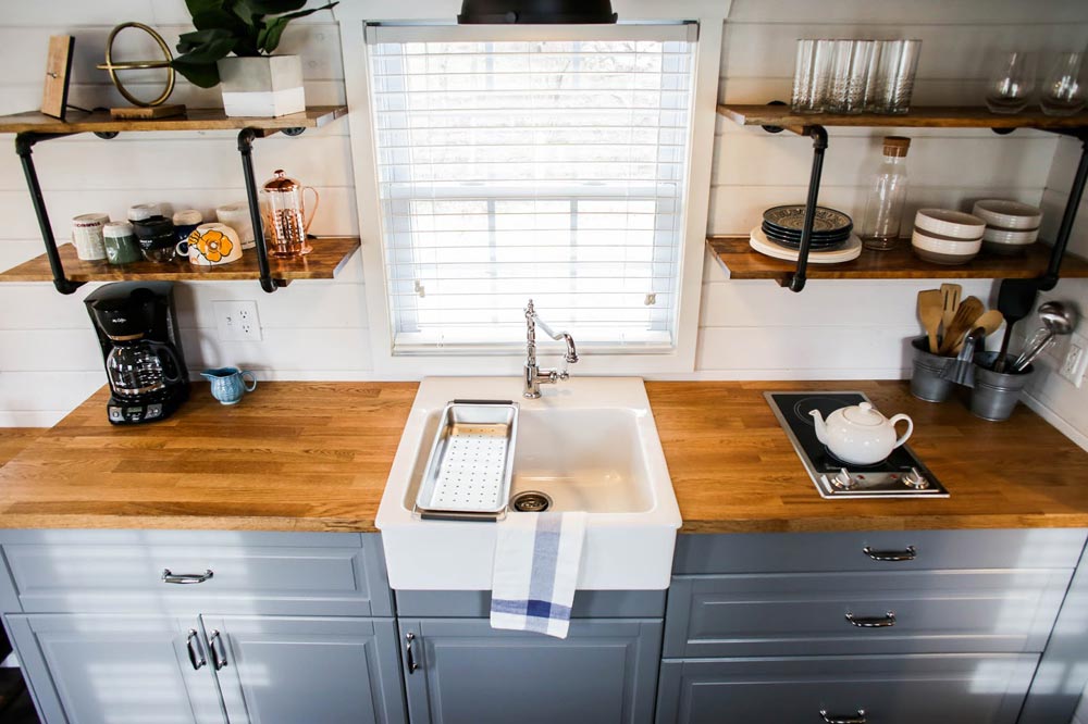 Farm Sink - Modern Take Two by Liberation Tiny Homes