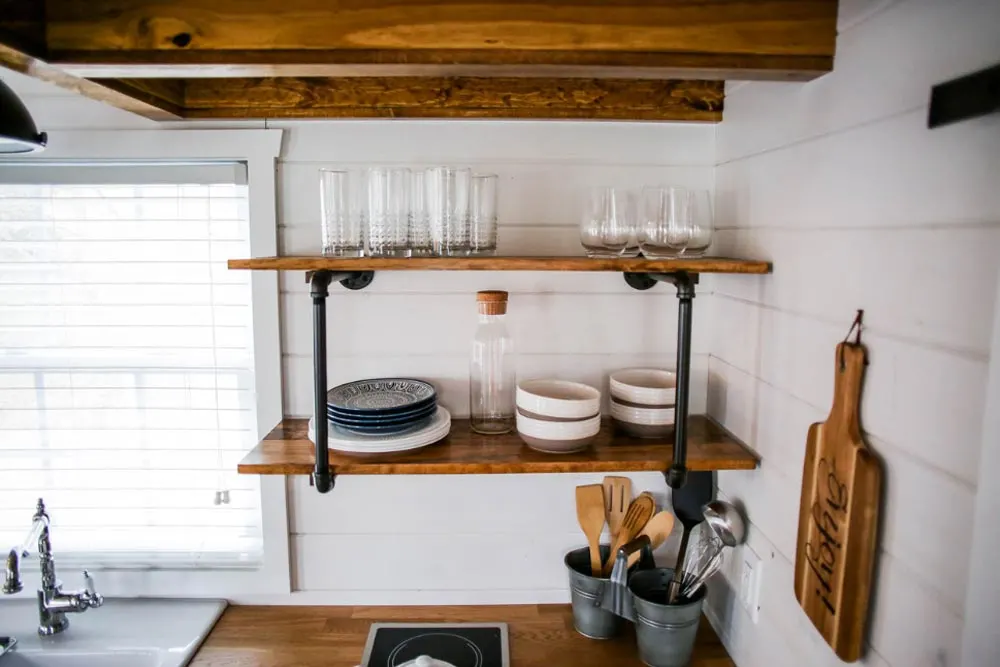 Open Shelving - Modern Take Two by Liberation Tiny Homes