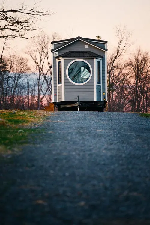 Large Circular Window - Monocle by Wind River Tiny Homes