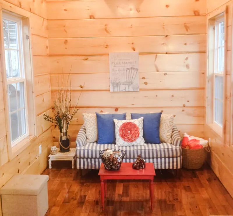 Living Room - French Quarter by Incredible Tiny Homes