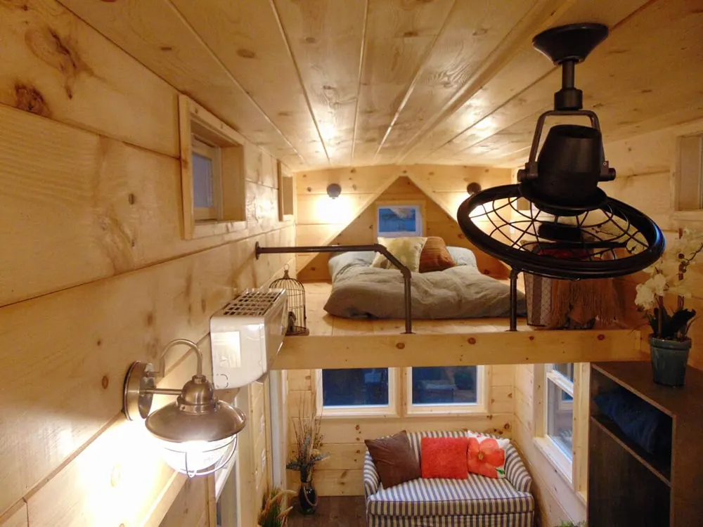 Bedroom Loft - Rookwood Cottage by Incredible Tiny Homes