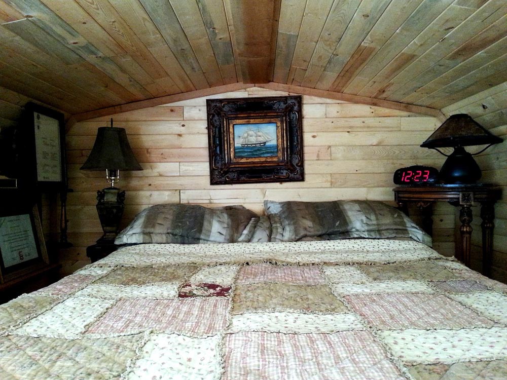 Bedroom Loft - Sonoma by SunWest Tiny Homes