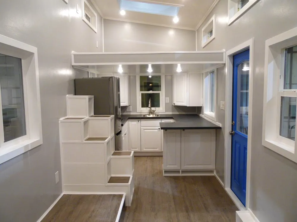 Kitchen & Living Area - Two Bedroom by Upper Valley Tiny Homes