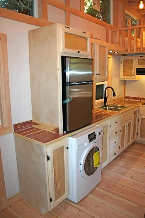Washer/Dryer and Refrigerator - Venture by Molecule Tiny Homes