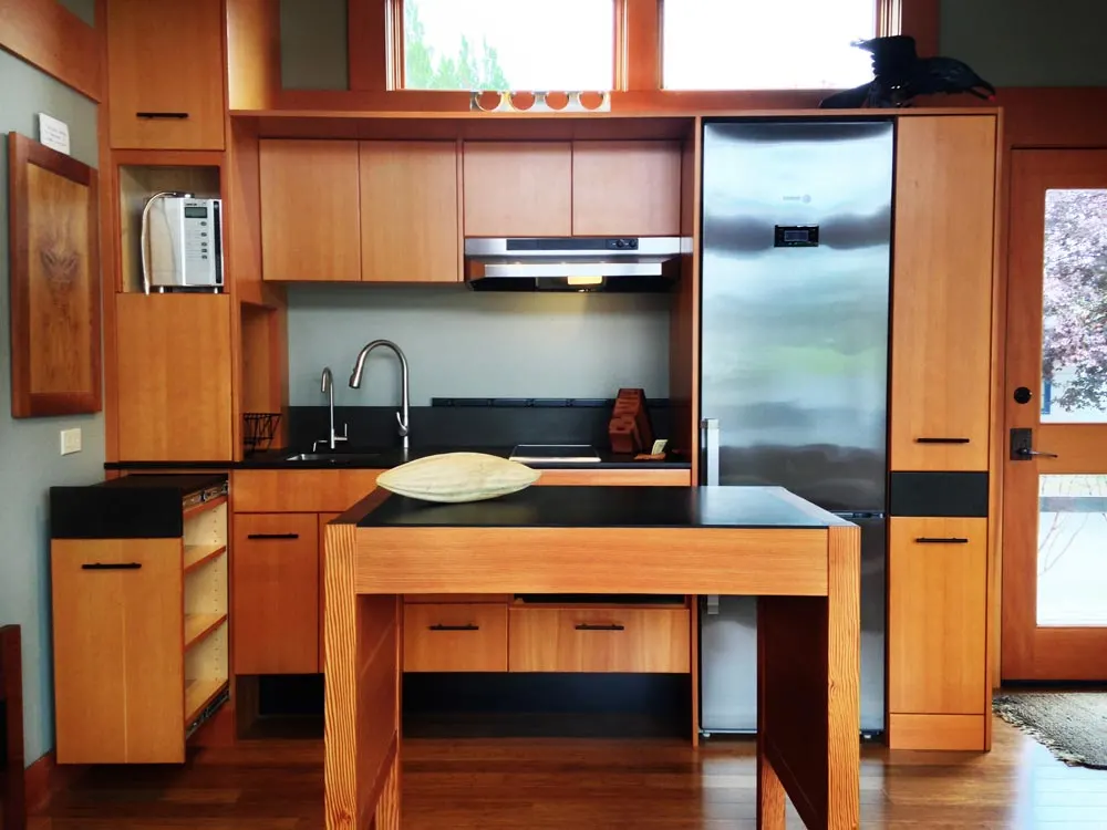 Custom Fir Cabinets - Waterhaus by Greenpod Development