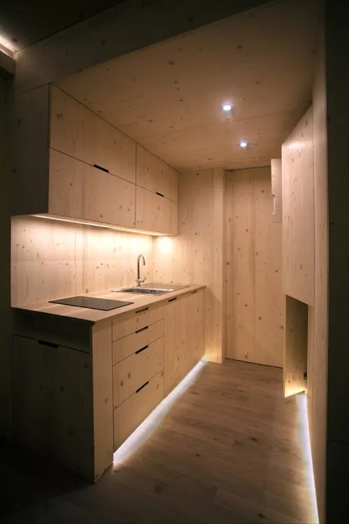 Kitchen Lighting - Ark Shelter Tiny House