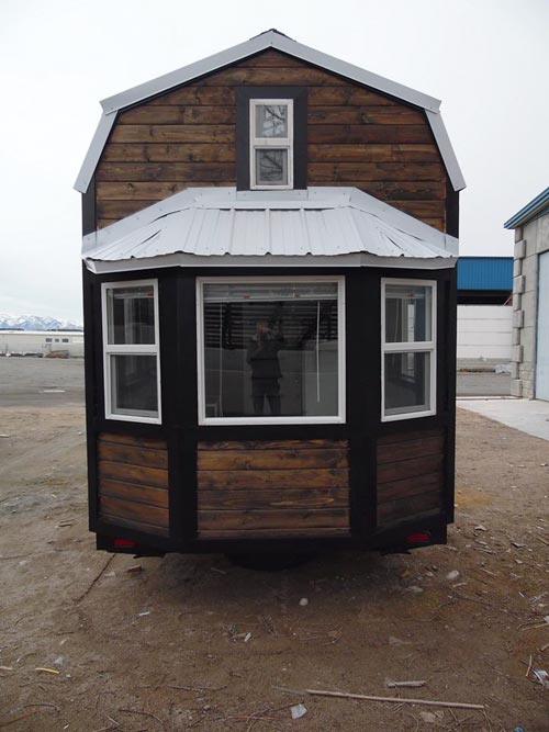 Exterior View of Bay Window - Barn Style by Upper Valley Tiny Homes