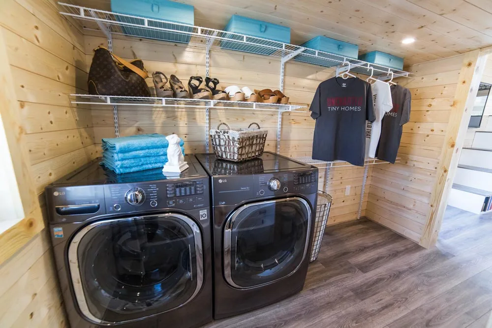 Side-By-Side Washer/Dryer - Mansion Elite by Uncharted Tiny Homes
