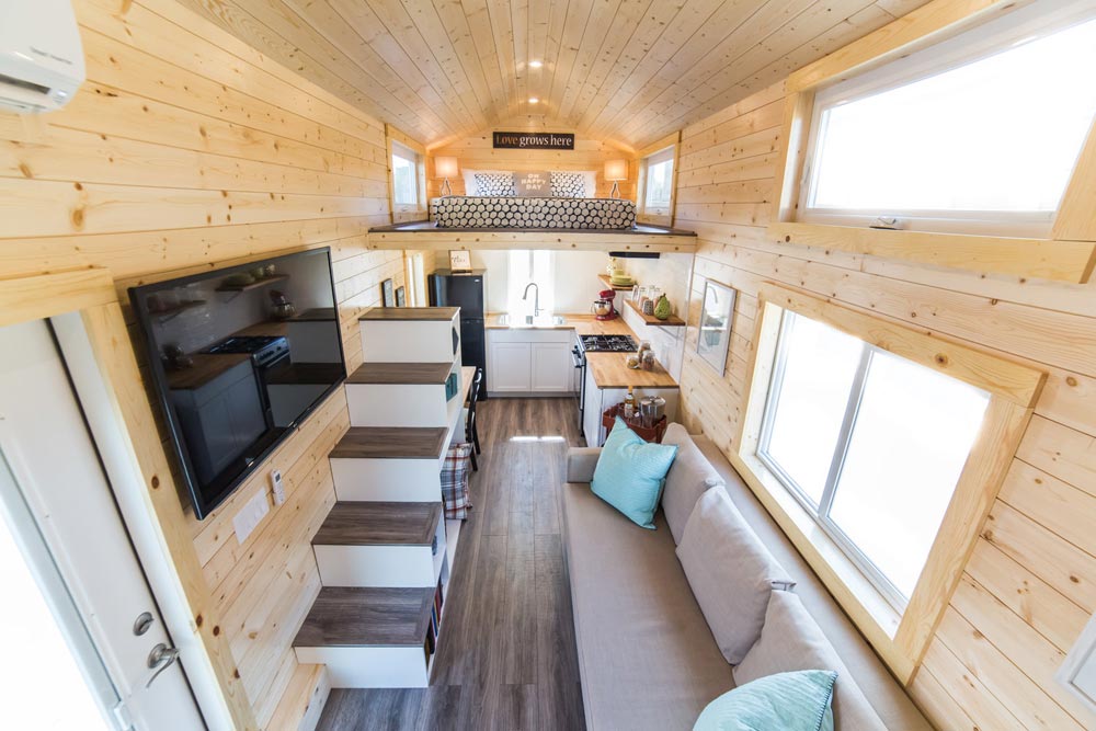 Aerial Interior View - Mansion Elite by Uncharted Tiny Homes