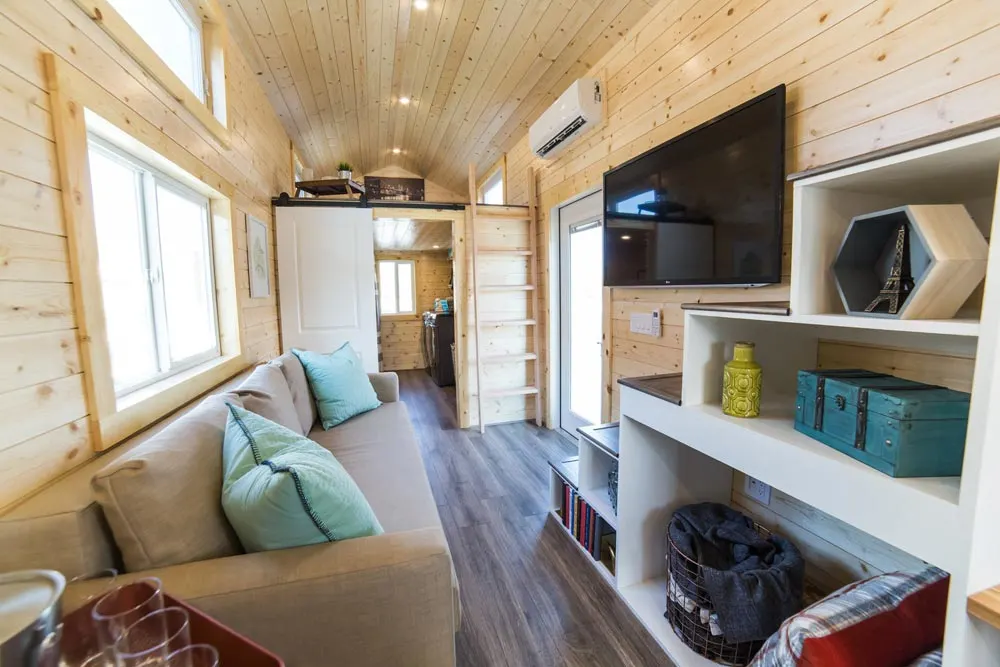 Couch & TV - Mansion Elite by Uncharted Tiny Homes
