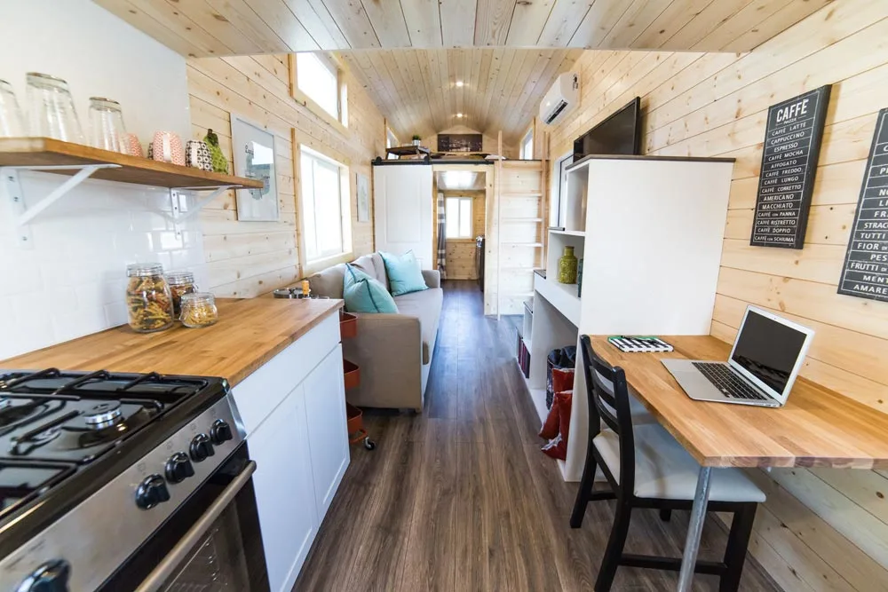 View From Kitchen - Mansion Elite by Uncharted Tiny Homes