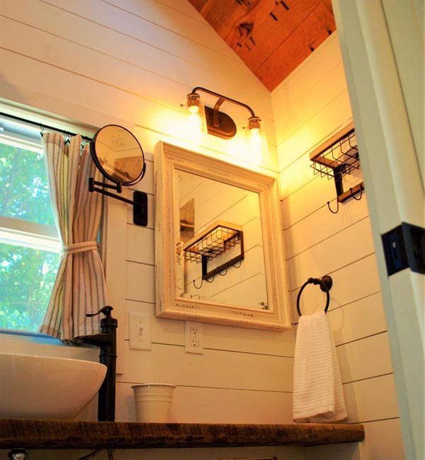Bathroom Mirror - Modern Farmhouse Take Three by Liberation Tiny Homes