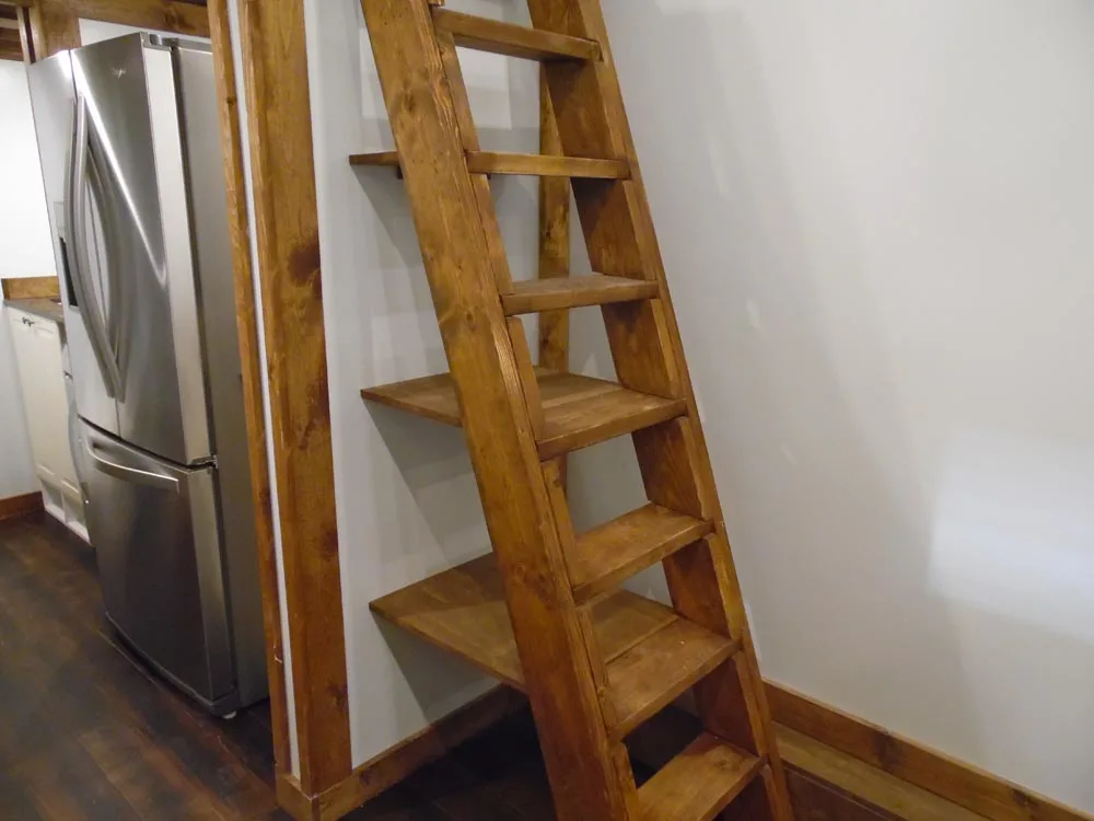 Loft Ladder - 27' Off Grid by Upper Valley Tiny Homes
