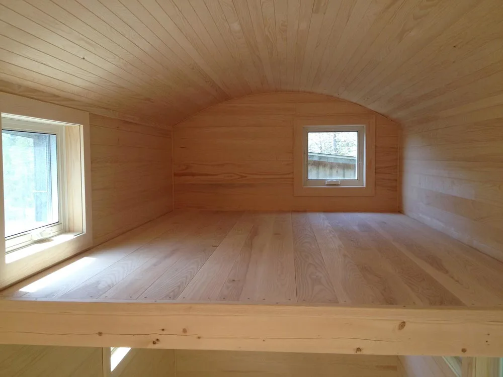 Bedroom Loft - Refuge House by Full Moon Tiny Shelters