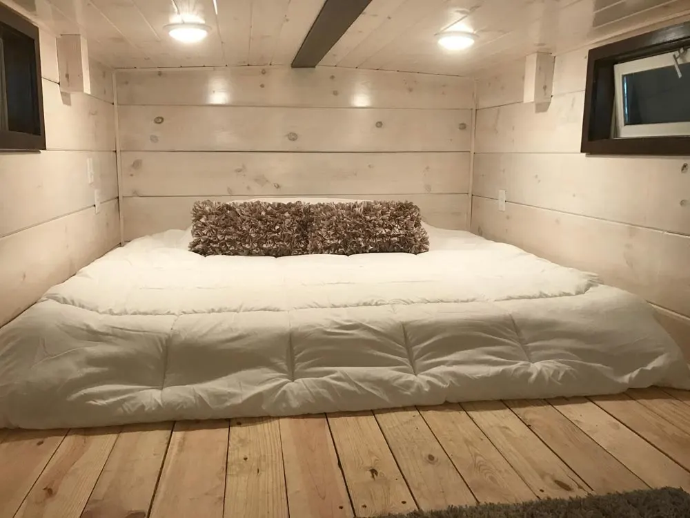 Bedroom Loft - Riversong Lodge by Incredible Tiny Homes