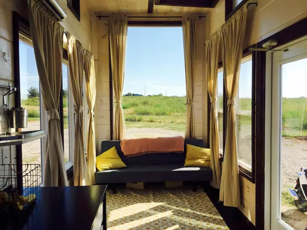 Picture Windows - Texas Style by Incredible Tiny Homes