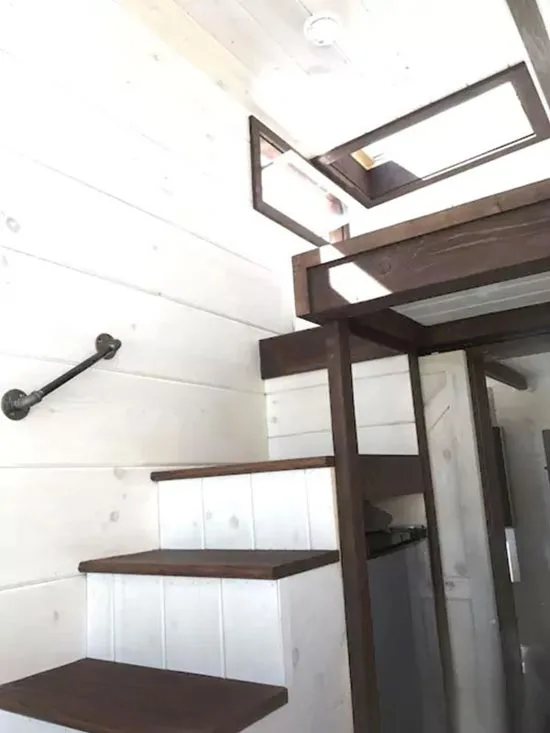 Loft Stairs - Texas Style by Incredible Tiny Homes