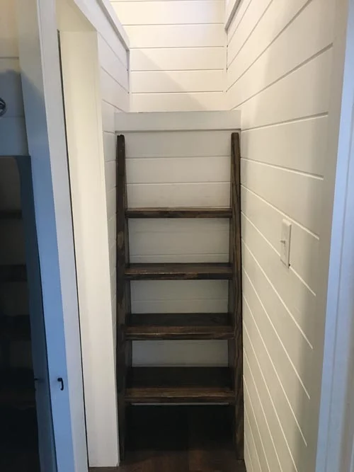 Ladder to Bedroom - Trinity by Alabama Tiny Homes