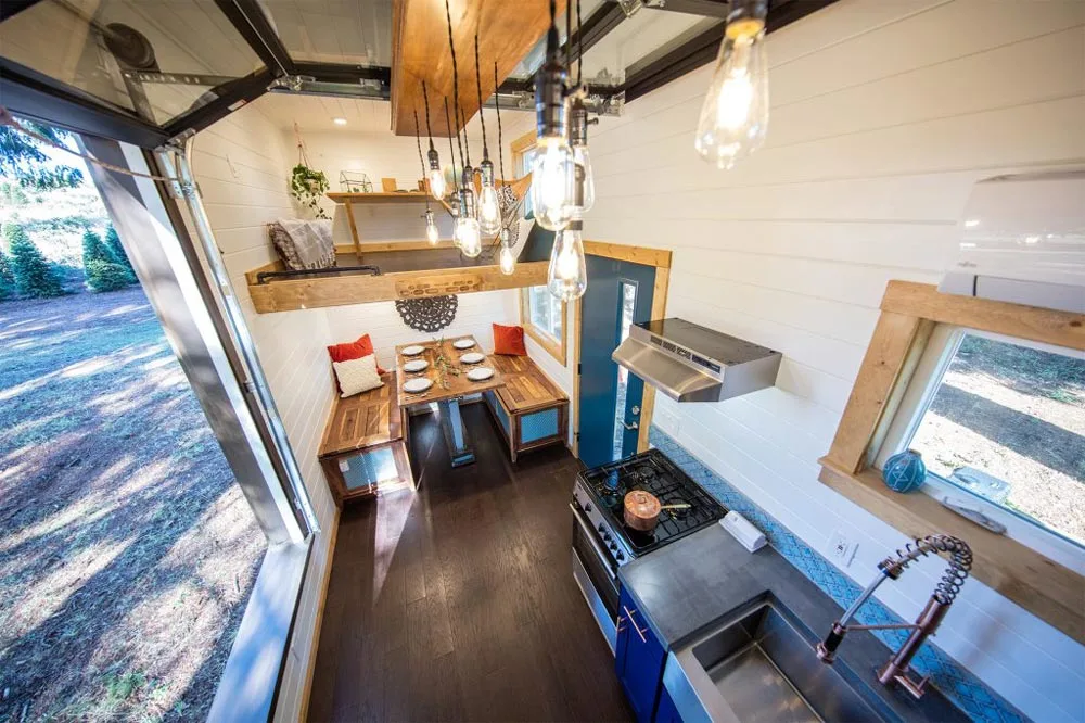 Aerial Interior View - Tiny Adventure Home by Tiny Heirloom