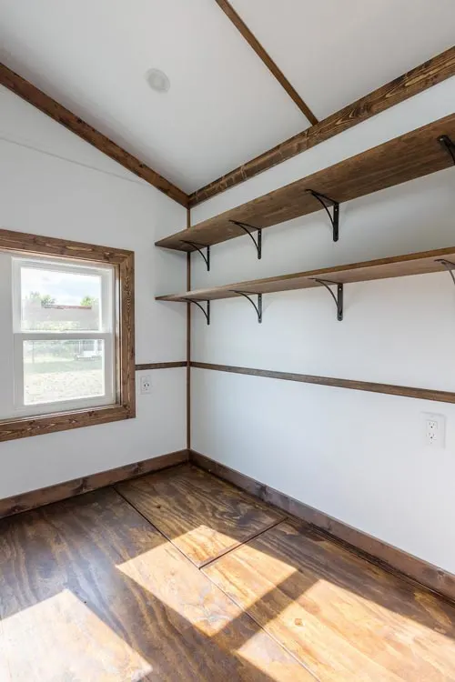 Above Bed Shelving - Borough by Tiny House Chattanooga