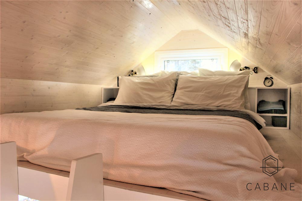 Bedroom Loft - Cabane Tiny Cabin