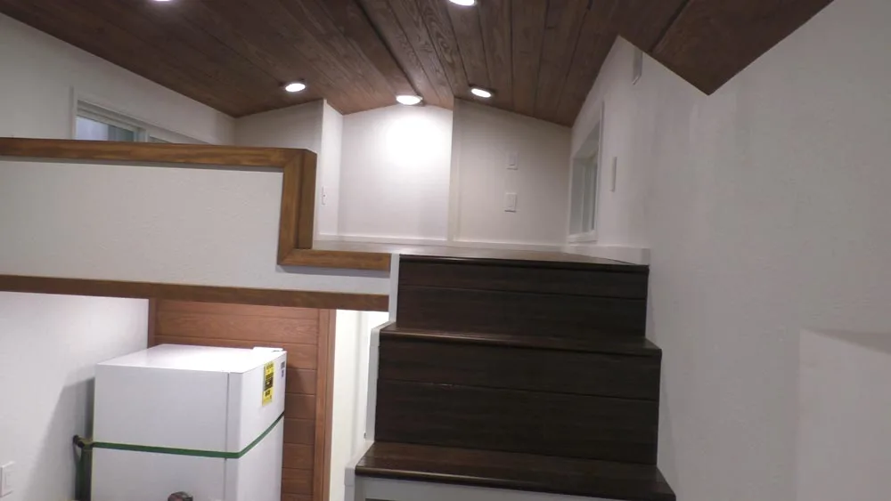 Stairs To Loft - California Cruiser by Cornerstone Tiny Homes