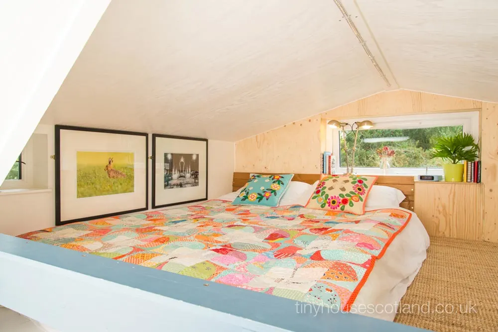 Bedroom Loft - NestHouse by Tiny House Scotland