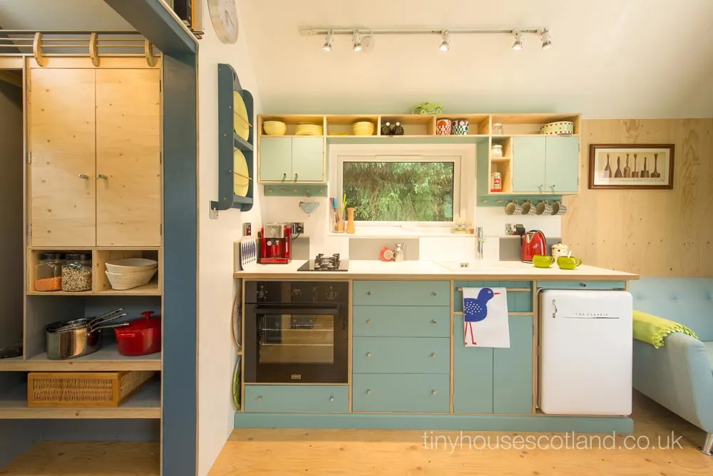 Kitchen Cabinets - NestHouse by Tiny House Scotland