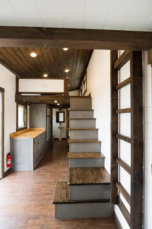 Storage Stairs - Outlander by Tiny House Chattanooga