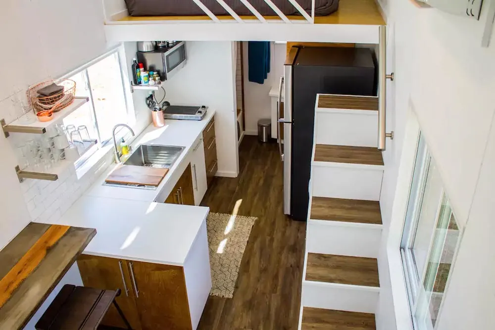 View From Loft - River Resort by Liberation Tiny Homes