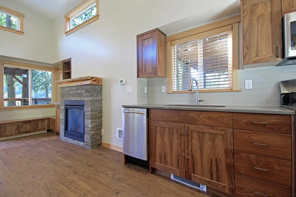 Walnut Cabinets - Whidbey by West Coast Homes