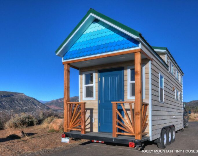 Ol' Berthoud Blue by Rocky Mountain Tiny Houses