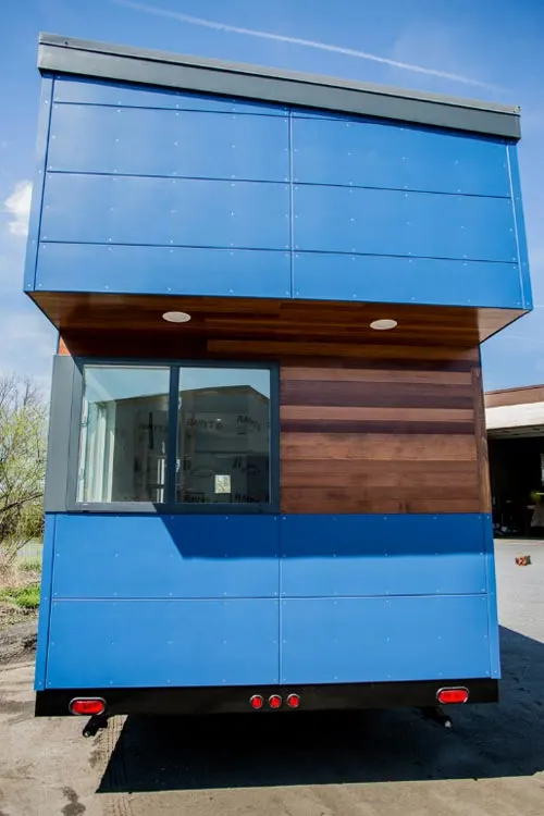 Exterior Detail - Big Blue by Liberation Tiny Homes