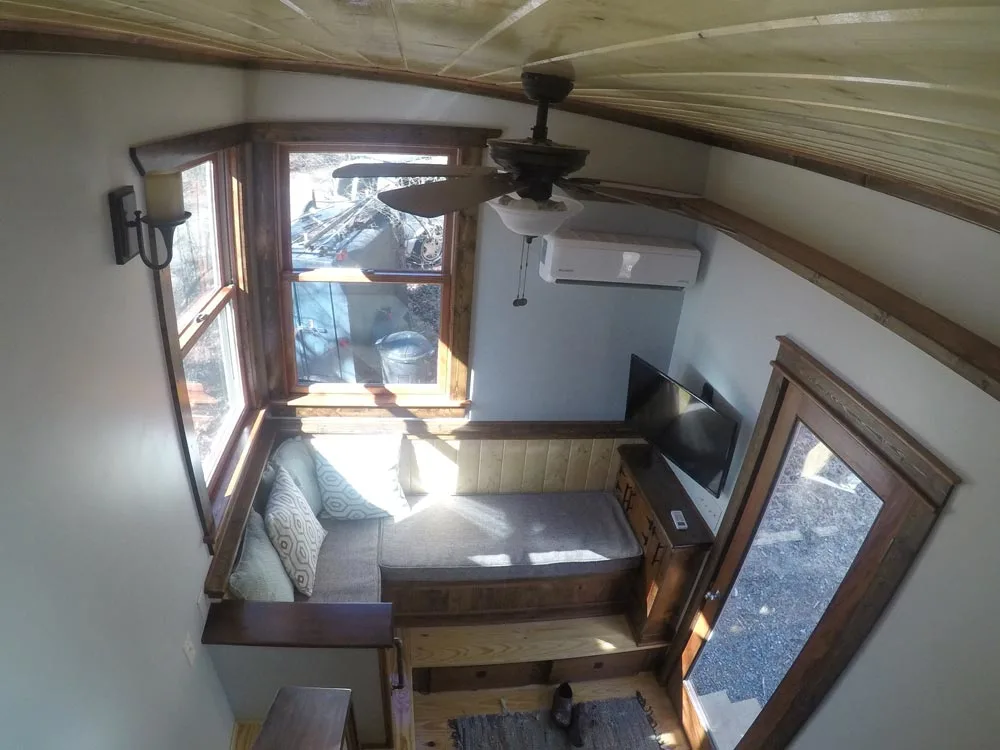 View From Loft - Blue Ridge by Aneides Tiny Homes