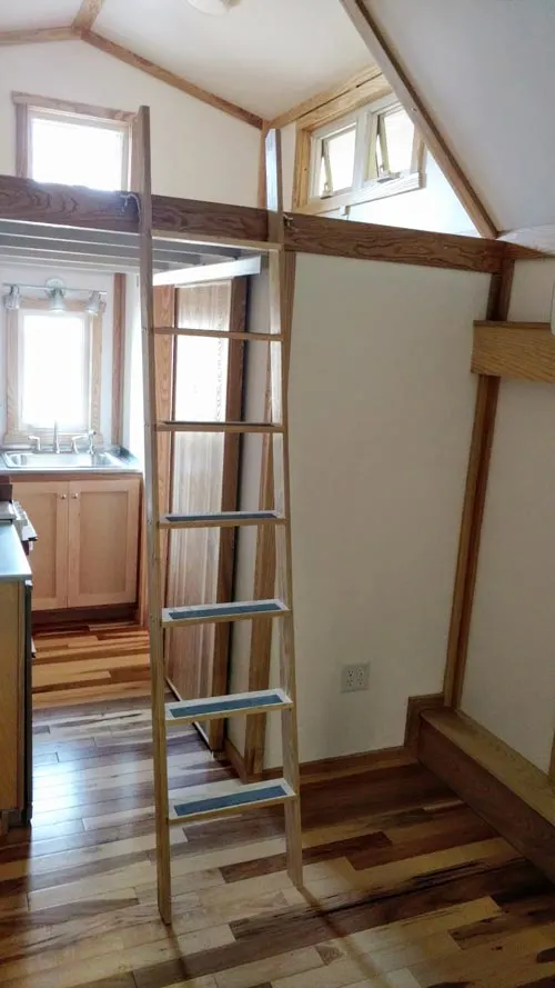Loft Ladder - Breathe Easy by Tiny Green Cabins