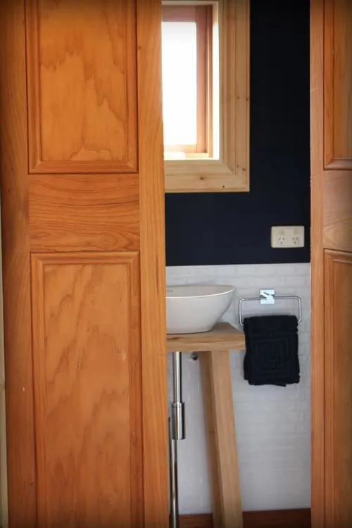 Bathroom Doors - Colonial Blue by Wagonhaus