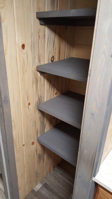 Pantry Shelves - Tiny Giant by Alpine Tiny Homes