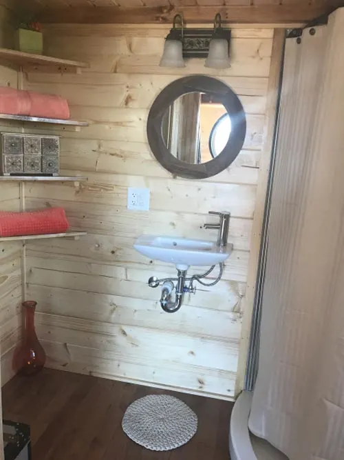 Bathroom - Hobbit Hole by Incredible Tiny Homes