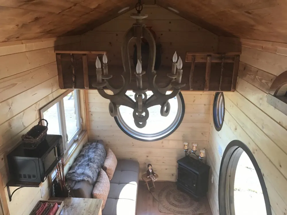 Chandelier - Hobbit Hole by Incredible Tiny Homes