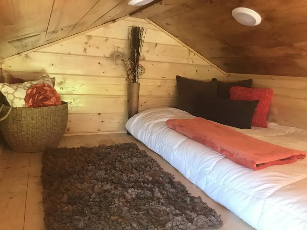 Bedroom Loft - Hobbit Hole by Incredible Tiny Homes