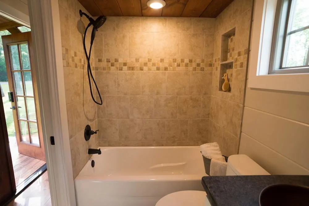 Full Bathtub - Retreat by Timbercraft Tiny Homes
