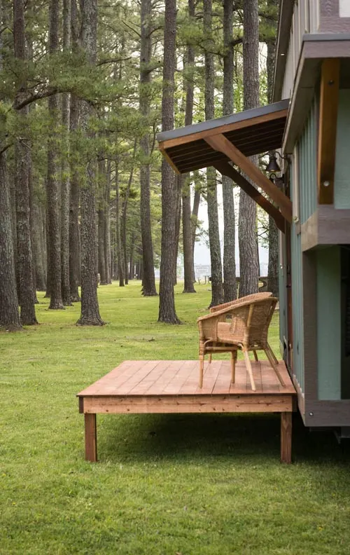 Deck - Retreat by Timbercraft Tiny Homes