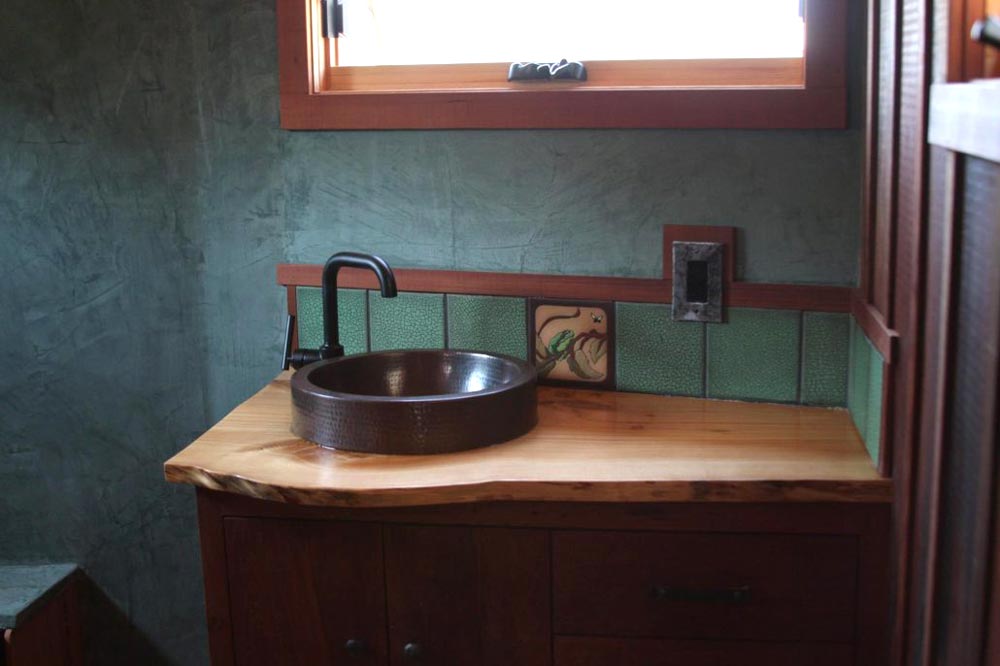 Copper Bathroom Sink - Shark Ark by Humble + Handcraft