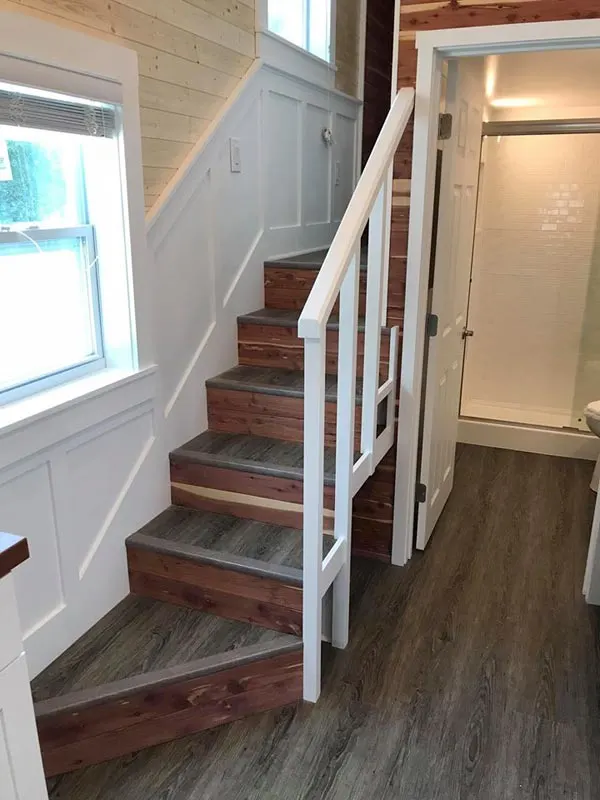 Staircase - Sportsman by A New Beginning Tiny Homes