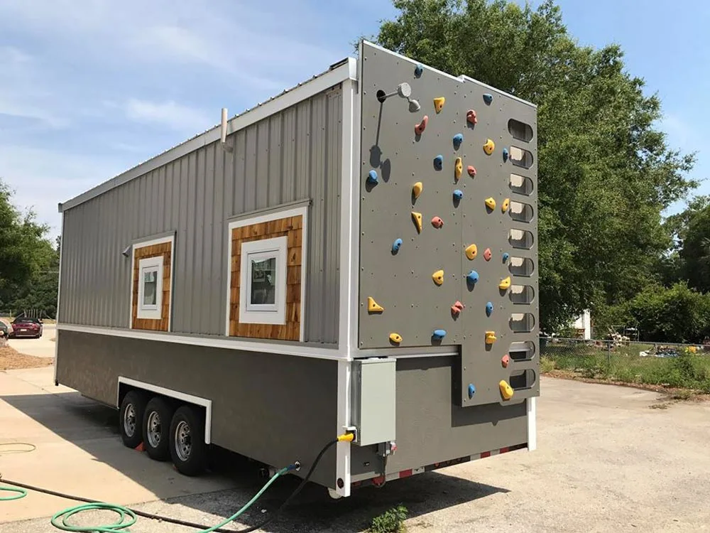 Climbing Wall - Sportsman by A New Beginning Tiny Homes