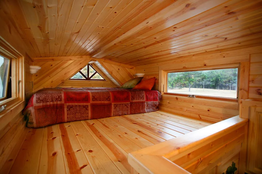 Bedroom Loft - Custom Tiny by Bear's Tiny Homes