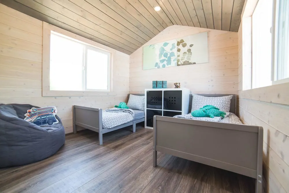 Kids Bedroom - Bunkhouse by Uncharted Tiny Homes