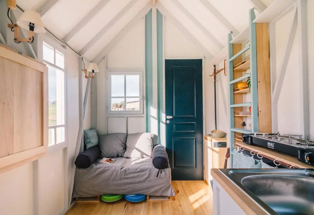 Living Area - Cahute Tiny House